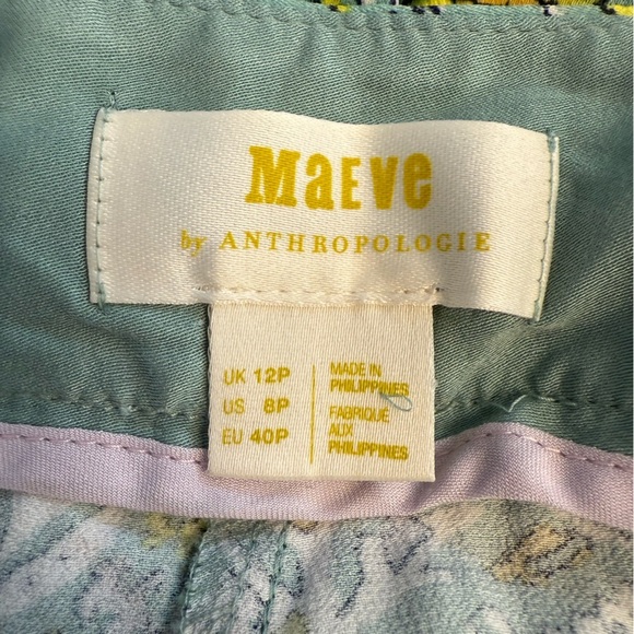 NWT Maeve by Anthropologie Alina Wide Leg Island Pant Size 8 Petite - Picture 4 of 13